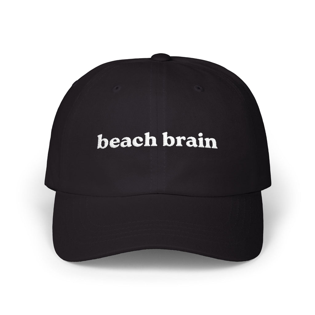 Beach Brain Cap - Casual Style Hat for Beach Lovers, Perfect Gift, Outdoor Events, Summer Vibes, Relaxed and Fun