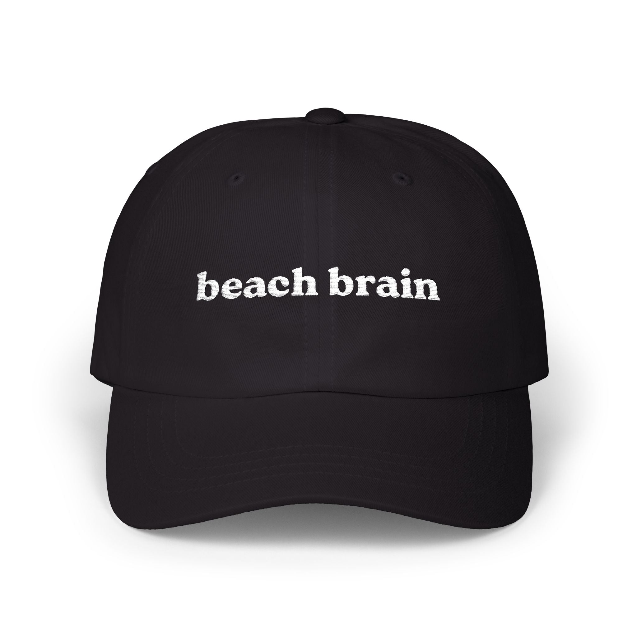 Beach Brain Cap - Casual Style Hat for Beach Lovers, Perfect Gift, Outdoor Events, Summer Vibes, Relaxed and Fun
