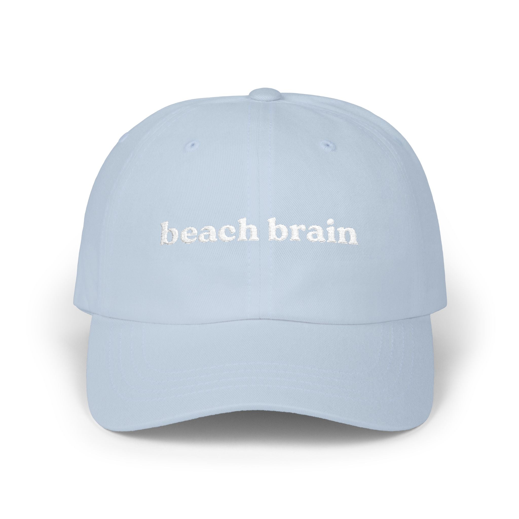 Beach Brain Cap - Casual Style Hat for Beach Lovers, Perfect Gift, Outdoor Events, Summer Vibes, Relaxed and Fun