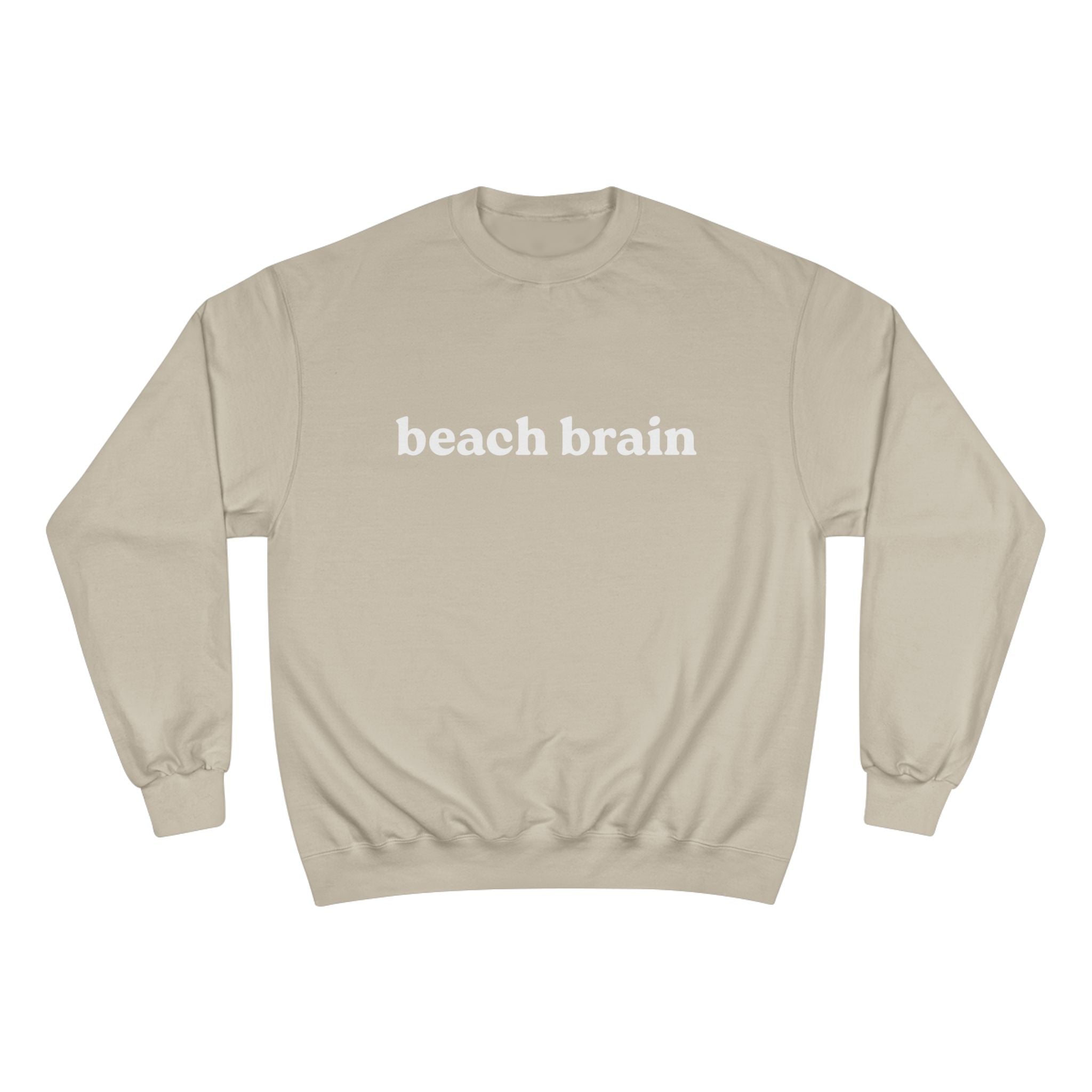 Beach Brain Sweatshirt | Cozy, Casual Wear for Summer Vibes, Gift for Beach Lovers, Relaxation, Summer Fashion, Everyday Comfort