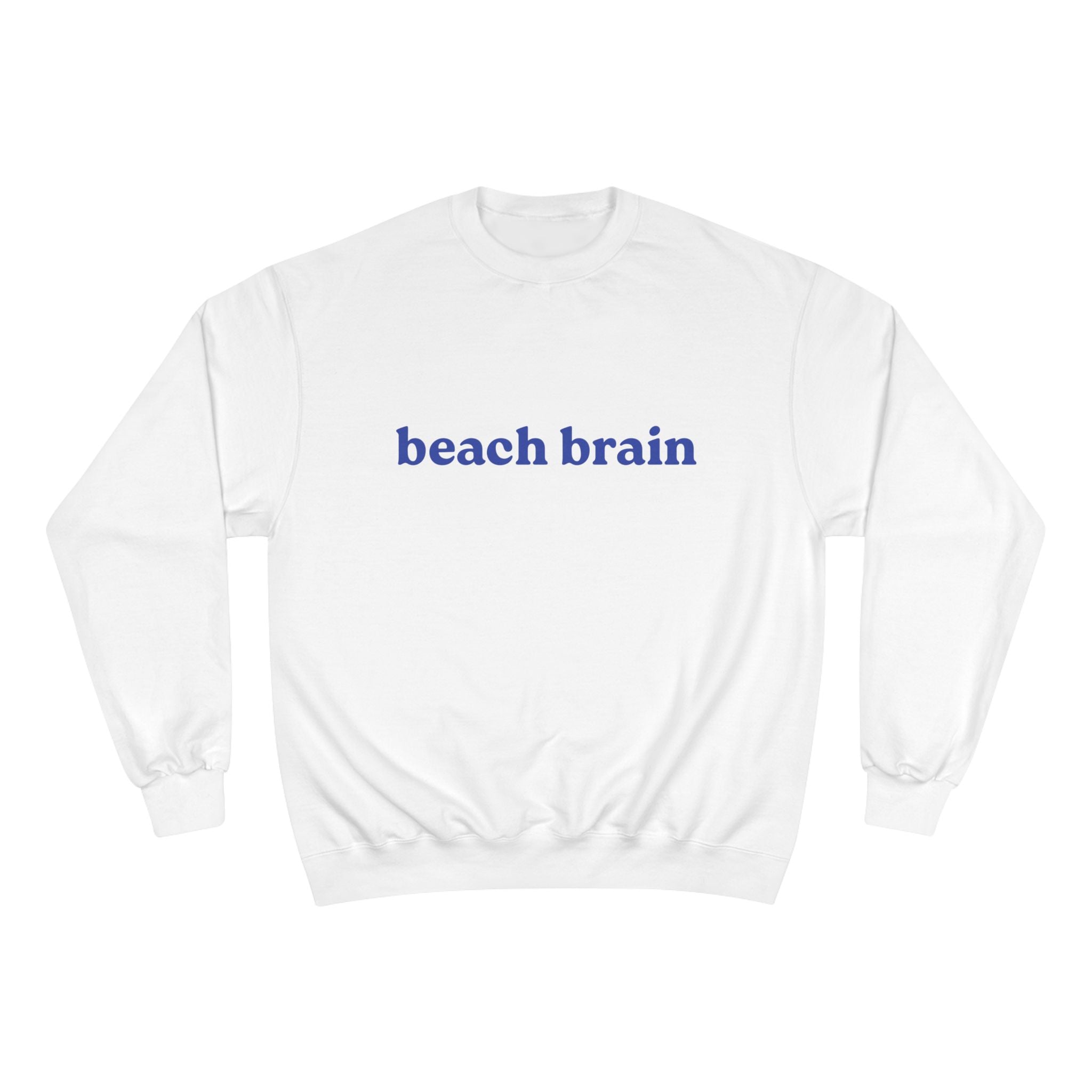 Beach Brain Sweatshirt | Cozy, Casual Wear for Summer Vibes, Gift for Beach Lovers, Relaxation, Summer Fashion, Everyday Comfort