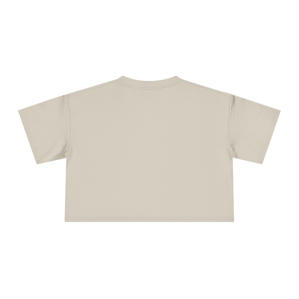 Beach Brain Women's Crop Tee | Summer Vibes, Casual Style, Gift for Her, Vacation Apparel, Trendy Top