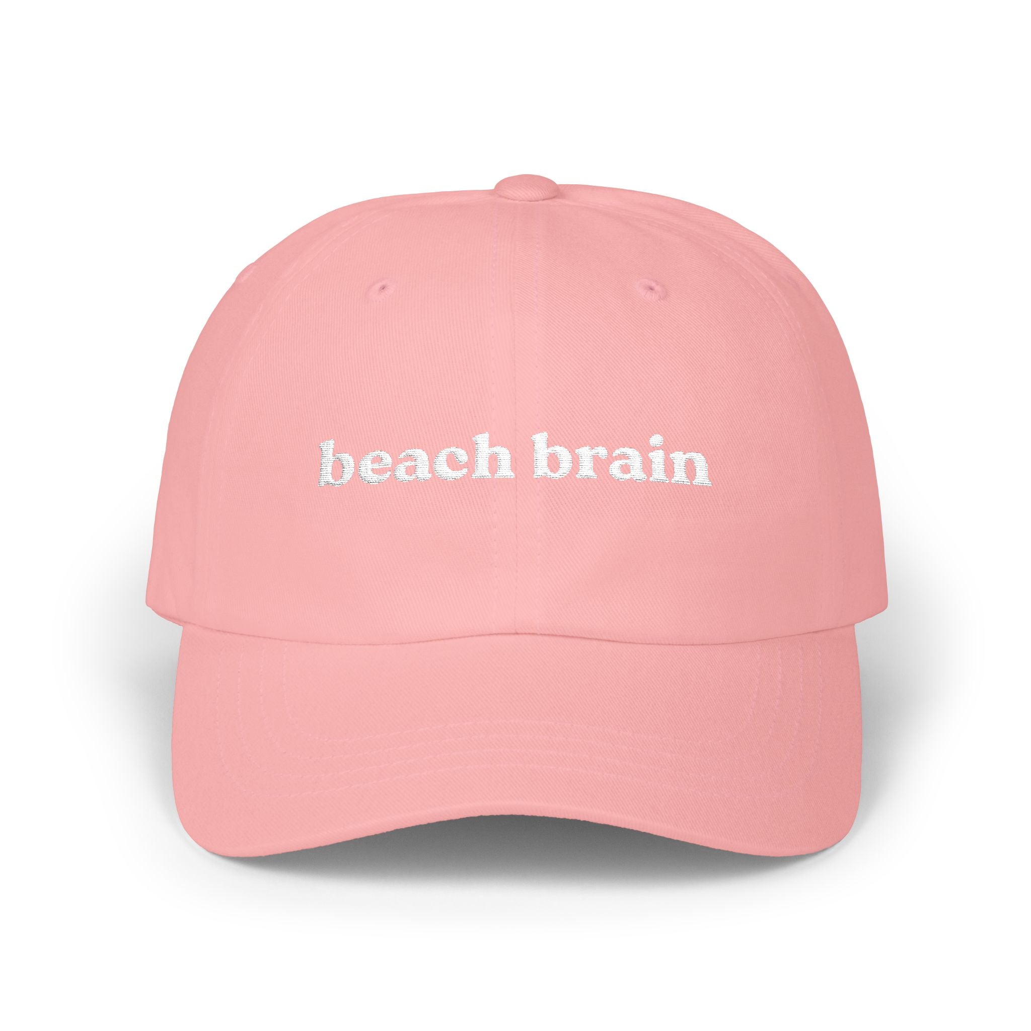 Beach Brain Cap - Casual Style Hat for Beach Lovers, Perfect Gift, Outdoor Events, Summer Vibes, Relaxed and Fun