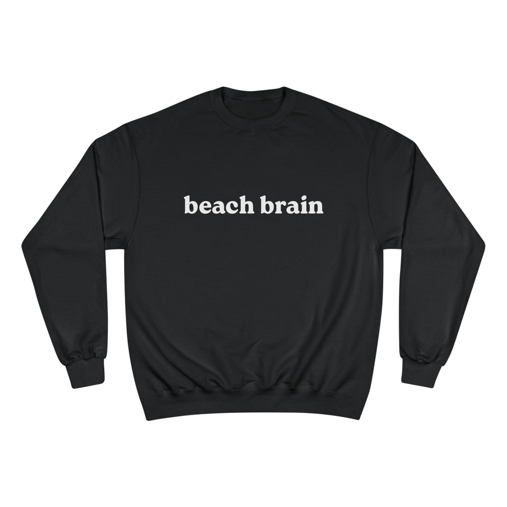 Beach Brain Sweatshirt | Cozy, Casual Wear for Summer Vibes, Gift for Beach Lovers, Relaxation, Summer Fashion, Everyday Comfort